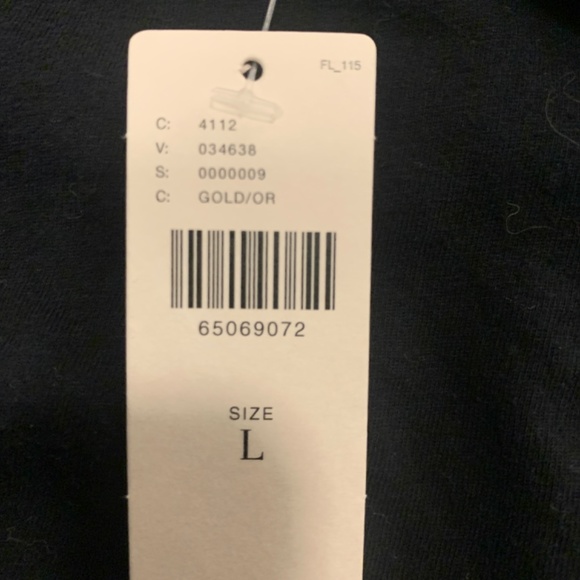 ANTHROPOLOGIE Maeve Gold Sequined Tie-Strap Tank LARGE, never worn - Picture 7 of 7